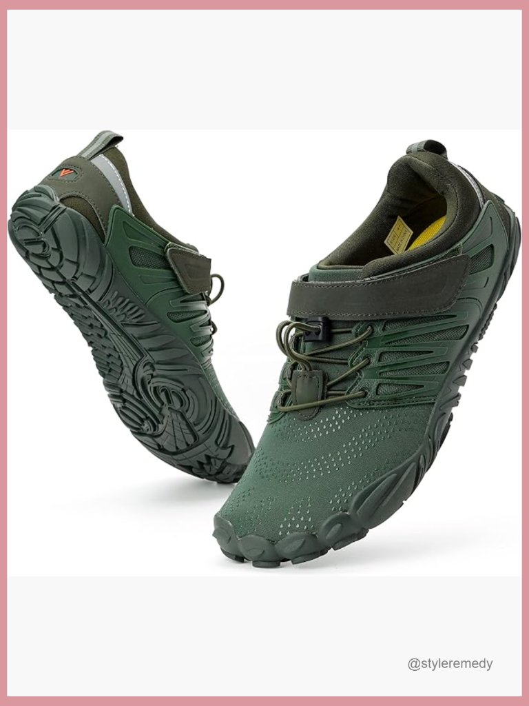 Minimalist Barefoot Trail Running Shoes With Wide Toe Box
